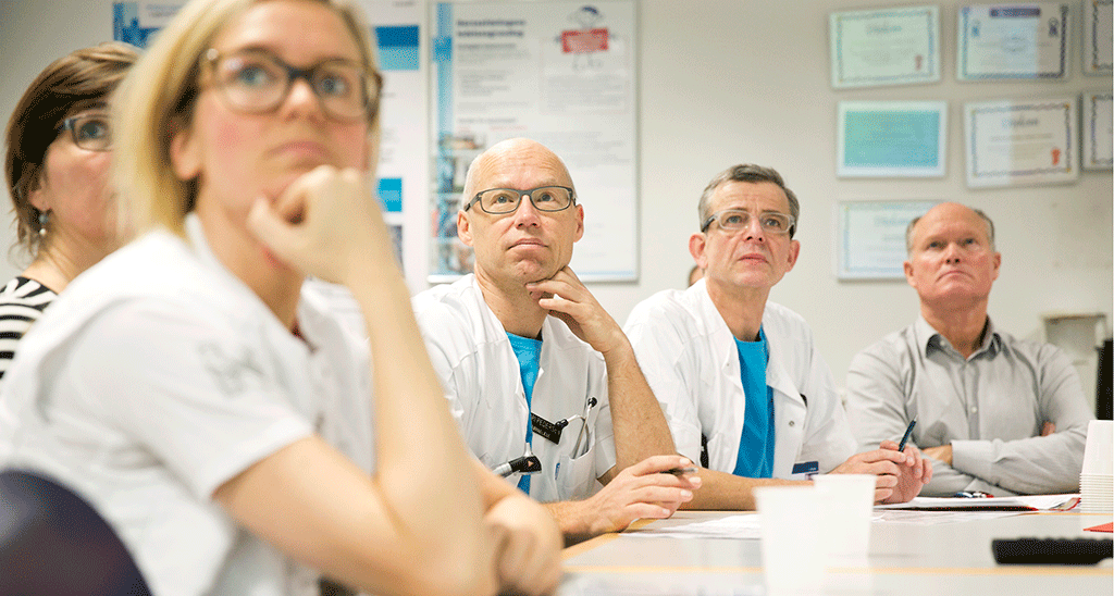 Konference på Børne- og Ungeafdelingen, Hvidovre Hospital