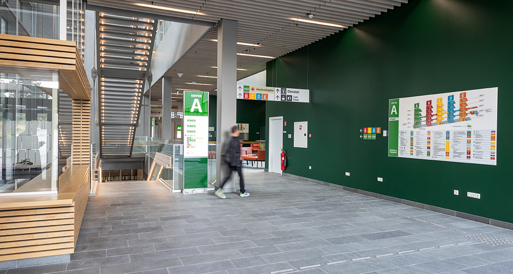 Receptionen på Hvidovre Hospital
